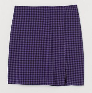 H&M deadstock gingham skirt